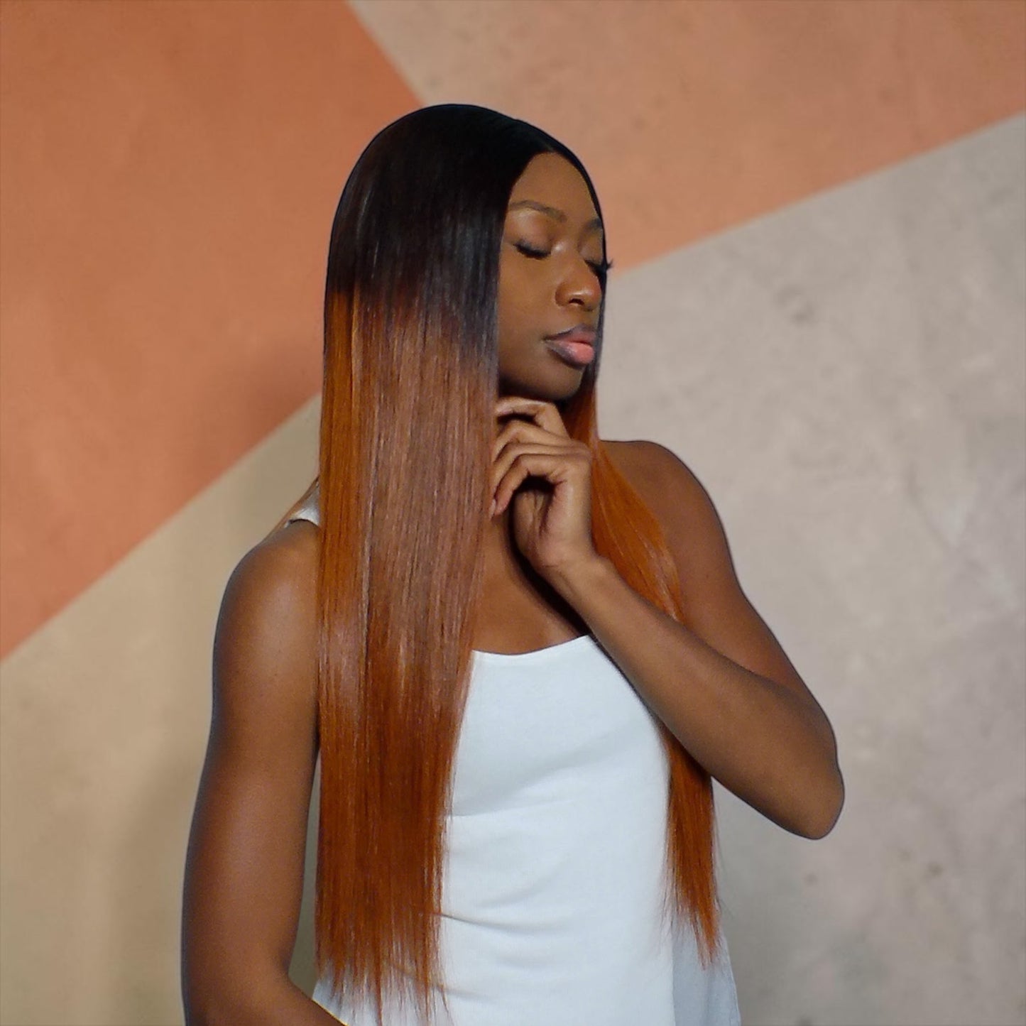 Silky Straight Raw Vietnamese Human Hair Wig | 28 Inches | 2x6 HD Lace Closure | 330 grams Density | Glueless Wig |